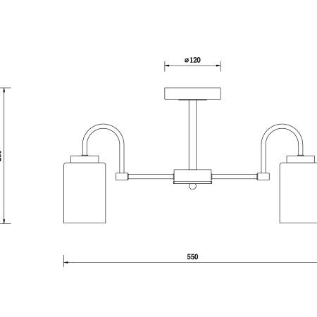Потолочный светильник Freya FR5321CL-05BZ