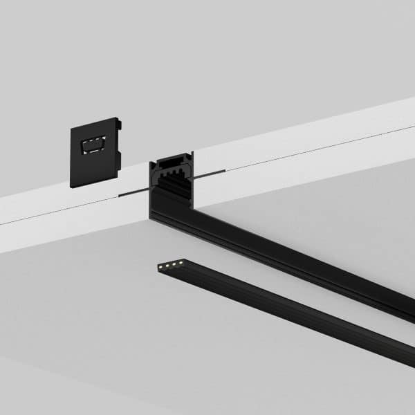 Профиль для уличной трековой системы Outdoor O-TR002ED-P-B2M — изображение 4