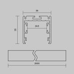 Профиль Led Strip ALM-3535R-B-D-2.5M — изображение 2