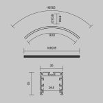 Профиль Led Strip ALM-3535R-B-IN-90°-1.5M — изображение 2