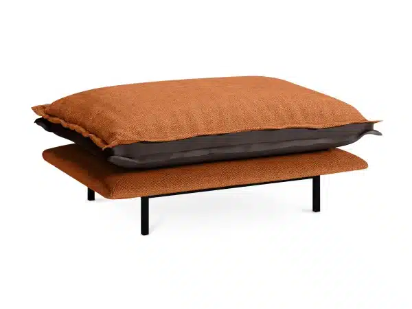 Пуф Barcelona коричневый, оранжевый — изображение 2