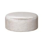 Пуф круглый Murano 80 вельвет принт бежевый Umbr SBEG 80*80*33см