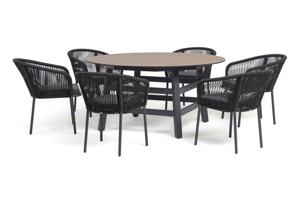 стол HPL "дуб"