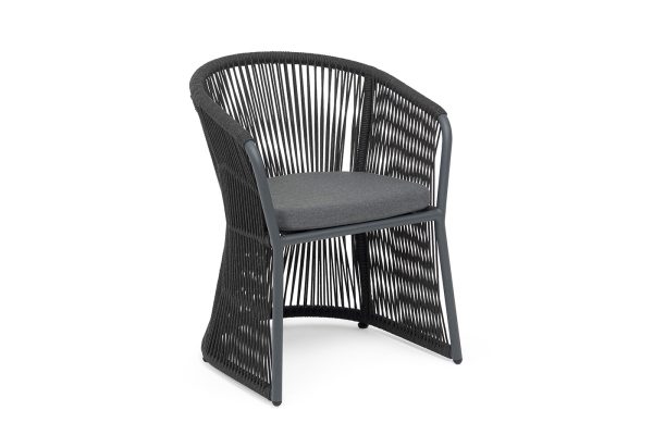 роуп темно-серый круглый