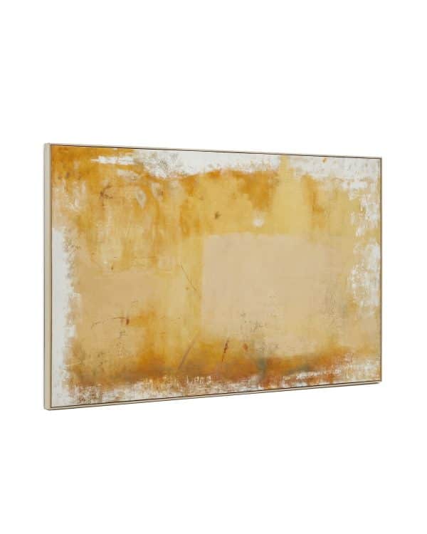 Selnar Абстрактная желтая картина 200 х 120 см — изображение 3