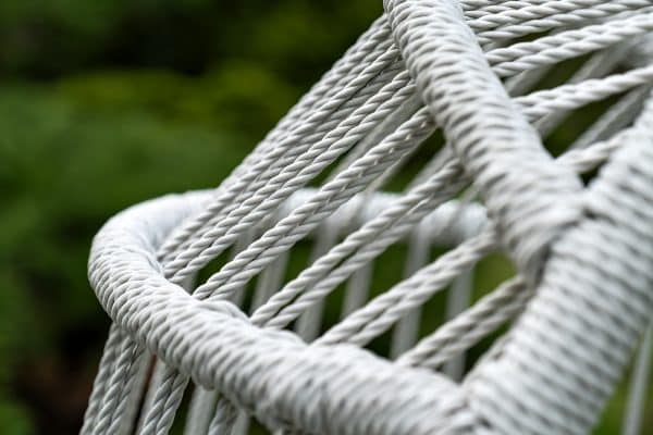 "Севилья" кресло-кокон из искусственного ротанга, цвет светло-серый — изображение 4