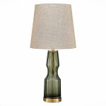 SL1005.904.01 Прикроватная лампа ST-Luce Оливковый, Латунь/Серый E27 1*40W SAYA — изображение 3