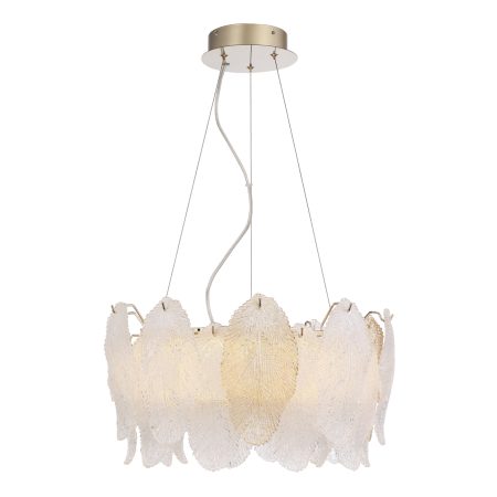 SL6135.203.01 Светильник подвесной ST-Luce золото/прозрачный