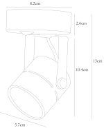 Спот Arte Lamp MIZAR A1311AP-1WH — изображение 3