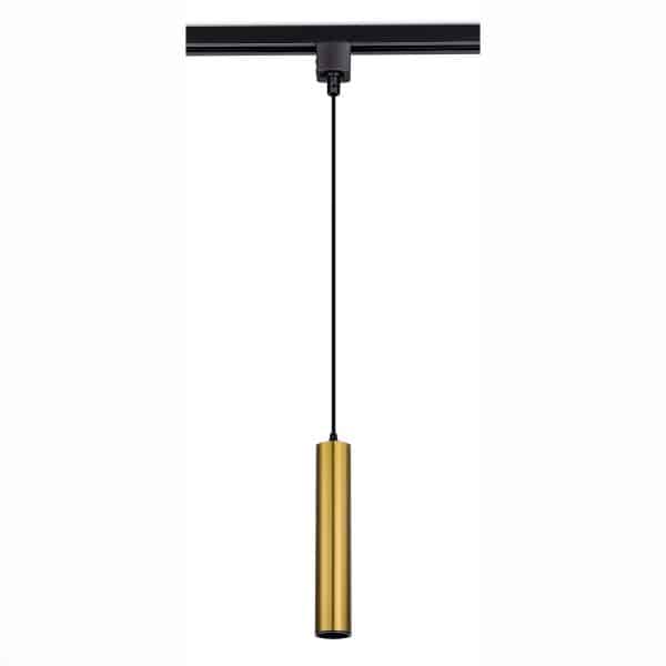 ST151.306.01 Светильник трековый Золото GU10 1*50W IP20 D54xH290 220V Без ламп BASE — изображение 2