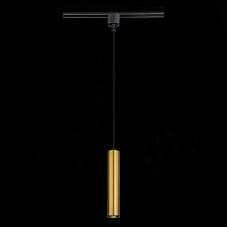 ST151.306.01 Светильник трековый Золото GU10 1*50W IP20 D54xH290 220V Без ламп BASE