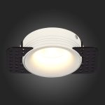 ST218.558.01 Св-к встр. Белый GU10 1*50W IP20 D78xH30 165-265V Без ламп Встраиваемые светильники — изображение 2