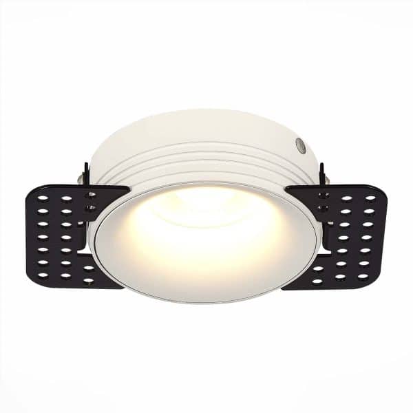 ST218.558.01 Св-к встр. Белый GU10 1*50W  IP20 D78xH30 165-265V Без ламп Встраиваемые светильники — изображение 3