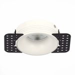 ST218.558.01 Св-к встр. Белый GU10 1*50W IP20 D78xH30 165-265V Без ламп Встраиваемые светильники — изображение 4
