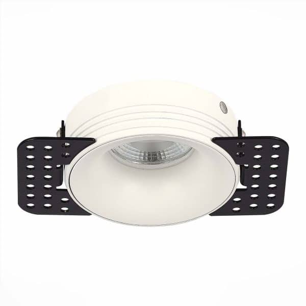 ST218.558.01 Св-к встр. Белый GU10 1*50W  IP20 D78xH30 165-265V Без ламп Встраиваемые светильники — изображение 4