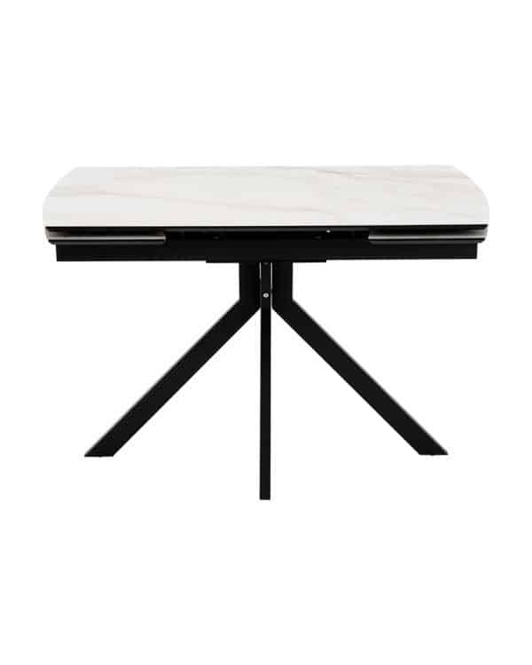 Стол Галац 120*80 см столешница стекло белое