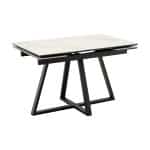 Стол Кассика 120*80 см столешница керамика белый