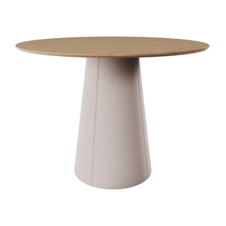 Стол обеденный Lagom D 120 см (натуральный дуб / бежевый