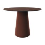 Стол обеденный Lagom D 120 см (орех / кирпичный