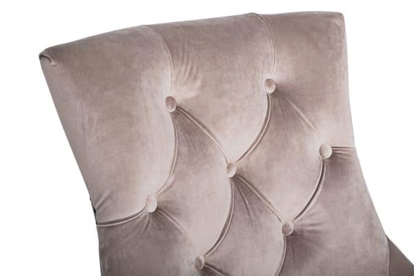 Стул 236 велюр бежевый Riv16 63*56*98см — изображение 2