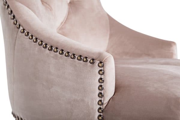 Стул 236 велюр бежевый Riv16 63*56*98см — изображение 3