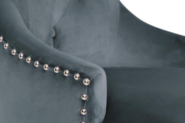 Стул 236 велюр бирюзовый Riv87 63*56*98см — изображение 3