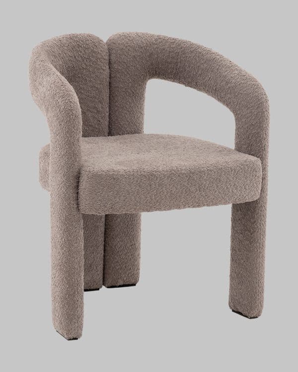 Стул Болинджер букле светло-коричневый — изображение 2