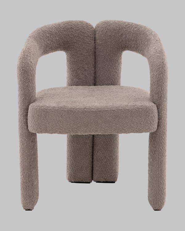 Стул Болинджер букле светло-коричневый — изображение 3