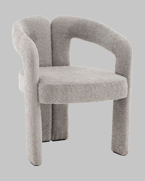 Стул Болинджер букле светло-серый — изображение 2