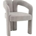 Стул Болинджер букле светло-серый