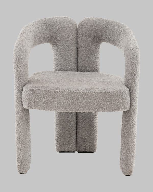 Стул Болинджер букле светло-серый — изображение 3