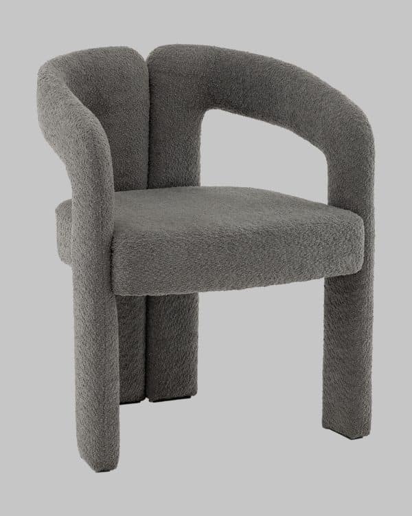 Стул Болинджер букле темно-серый — изображение 2