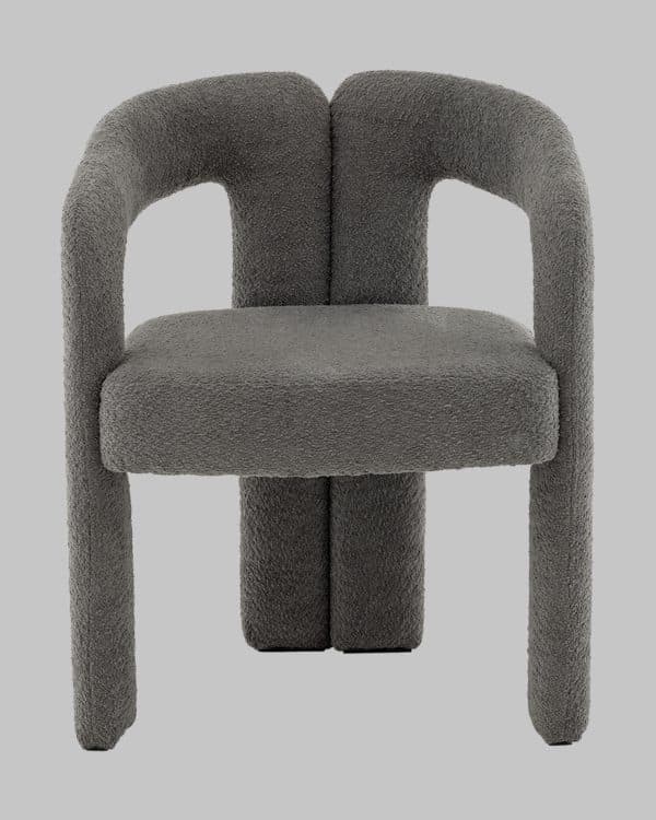 Стул Болинджер букле темно-серый — изображение 3
