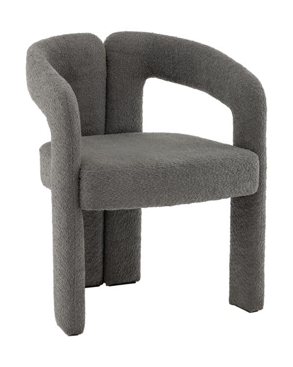 Стул Болинджер букле темно-серый