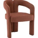 Стул Болинджер букле терракотовый