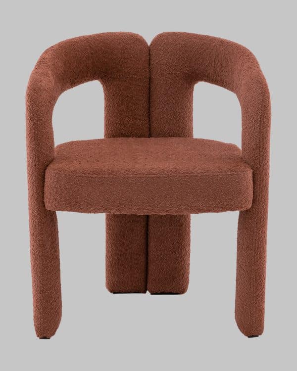 Стул Болинджер букле терракотовый — изображение 3