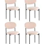 Стул Бриф DD велюр бежевый 4 шт.