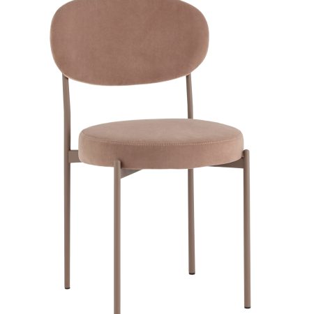 Стул Бриф DD велюр капучино каркас капучино муар