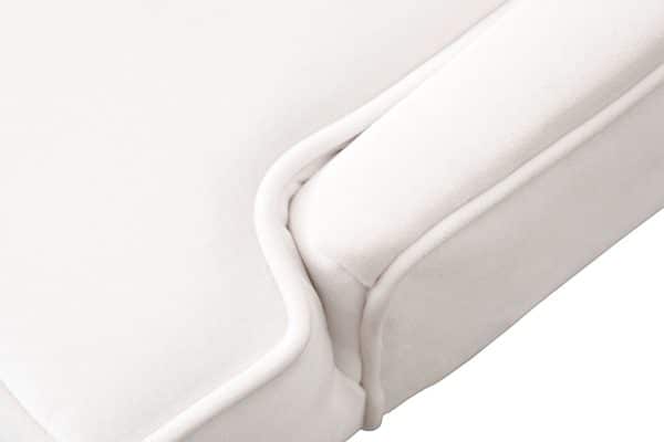 Стул Elegante велюр светло-бежевый Bel07 56*65*101см — изображение 4