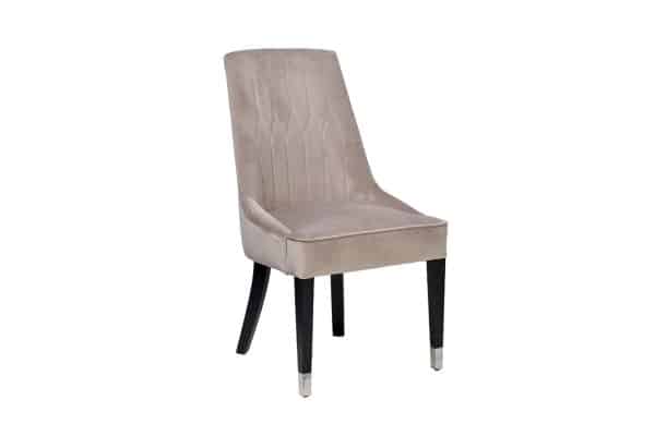 Стул Elegante велюр жемчужно-серый Cat4 56*65*101см — изображение 2