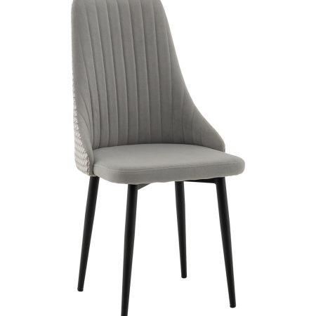 Стул Касаденика велюр серый