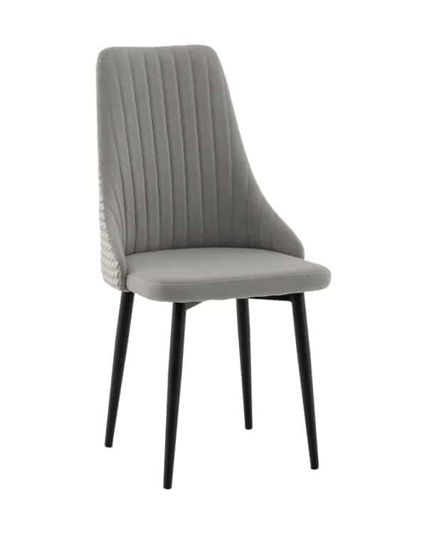 Стул Касаденика велюр серый