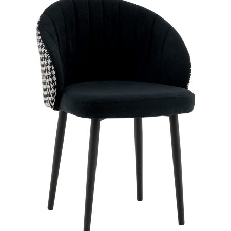 Стул Пасаденика велюр черный