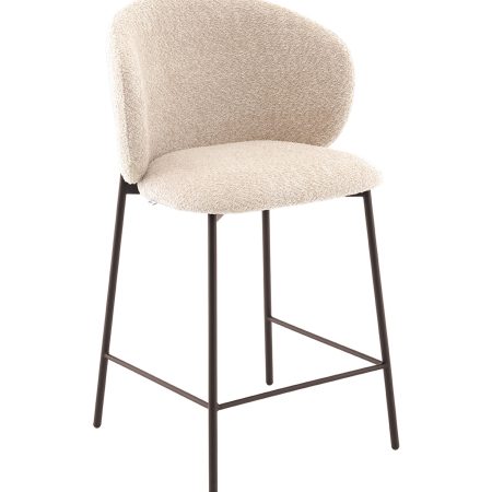 Стул полубарный Блейз букле капучино