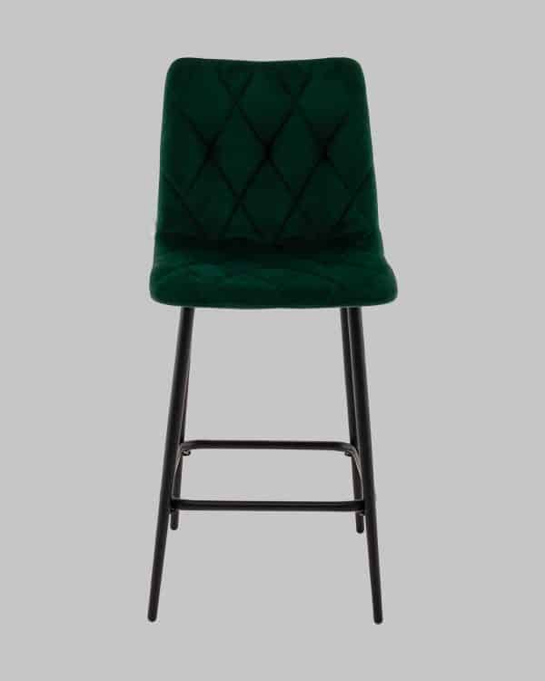 Стул полубарный Одди Diamond велюр темно-зеленый — изображение 3