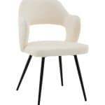 Стул Роккиана букле молочный