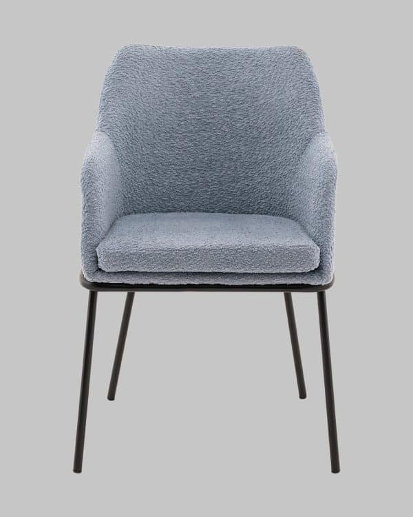 Стул с подлокотниками Кози new ткань букле синий — изображение 3