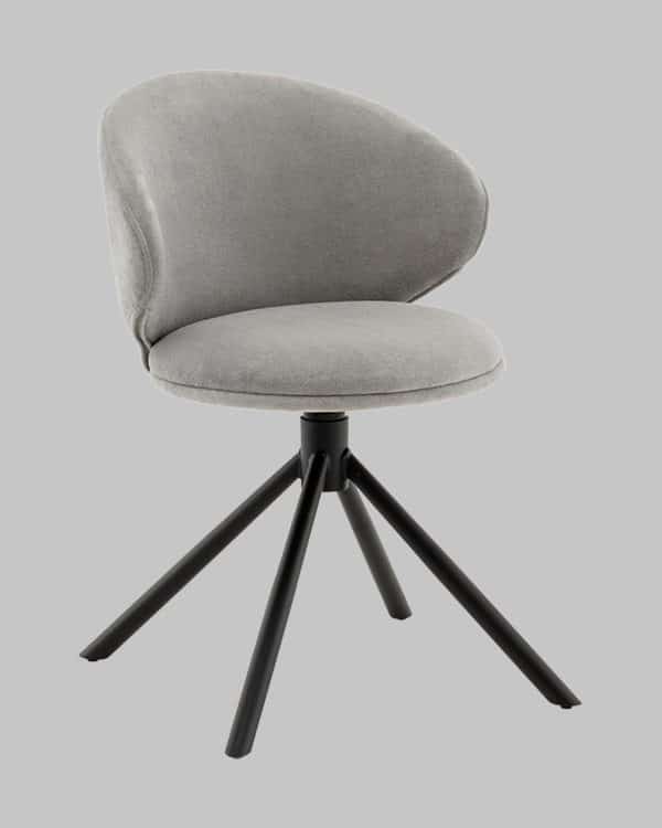 Стул Труфальд велюр светло-серый — изображение 2