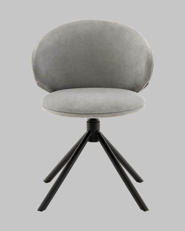 Стул Труфальд велюр светло-серый — изображение 3