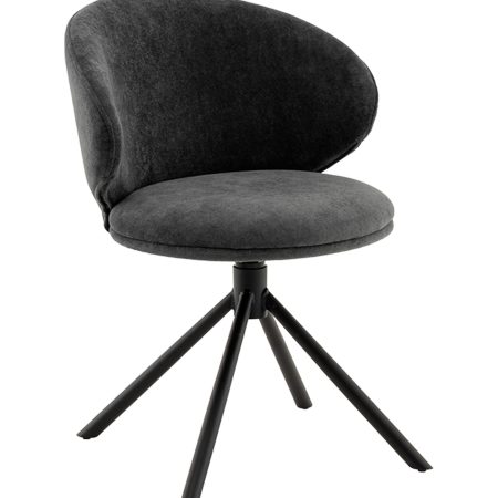 Стул Труфальд велюр темно-серый